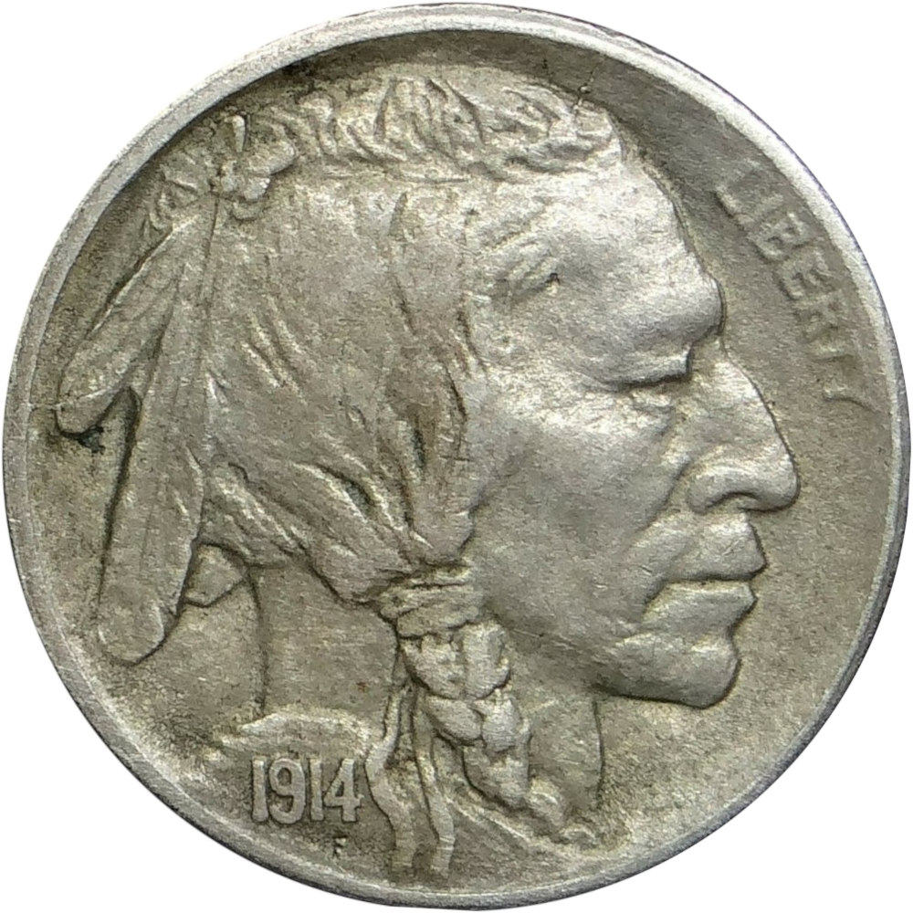 1914-S-5c-Buffalo-Nickel-#4